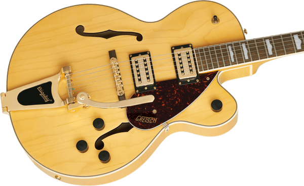 Gretsch G2410TG Streamliner Hollow Body Single-Cut with Bigsby and Gold Hardware Laurel Fingerboard Village Amber