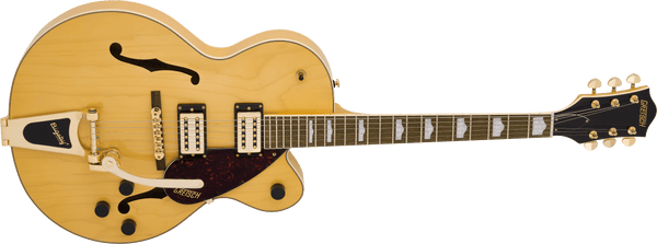 Gretsch G2410TG Streamliner Hollow Body Single-Cut with Bigsby and Gold Hardware Laurel Fingerboard Village Amber
