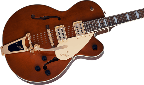 Gretsch G2410TG Streamliner Hollow Body Single-Cut with Bigsby and Gold Hardware Laurel Fingerboard Single Barrel