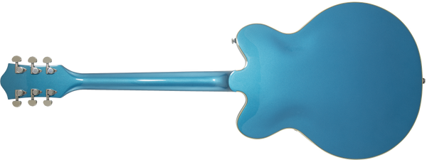 Gretsch G2622T Streamliner Center Block Double-Cut with Bigsby Laurel Fingerboard Broad'Tron BT-2S Pickups Riviera Blue