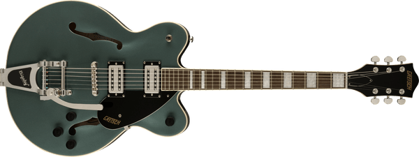 Gretsch G2622T Streamliner Center Block Double-Cut with Bigsby Laurel Fingerboard Broad’Tron BT-2S Pickups Stirling Green
