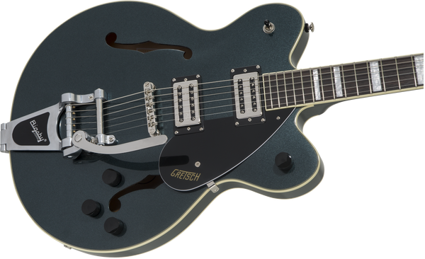 Gretsch G2622T Streamliner Center Block Double-Cut with Bigsby Laurel Fingerboard Broad'Tron BT-2S Pickups Gunmetal