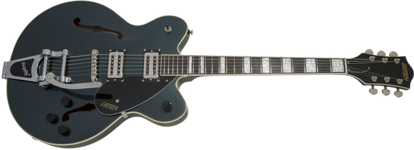 Gretsch G2622T Streamliner Center Block Double-Cut with Bigsby Laurel Fingerboard Broad'Tron BT-2S Pickups Gunmetal