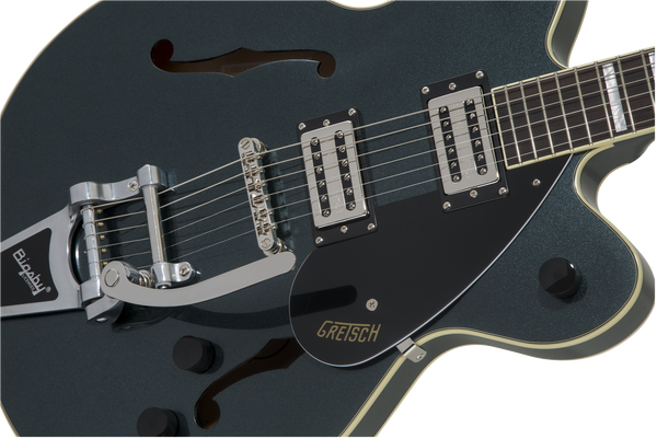 Gretsch G2622T Streamliner Center Block Double-Cut with Bigsby Laurel Fingerboard Broad'Tron BT-2S Pickups Gunmetal