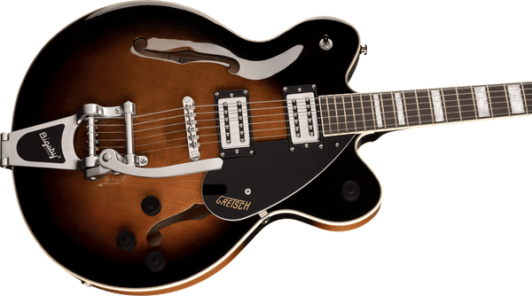 Gretsch G2622T Streamliner Center Block Double-Cut with Bigsby Laurel Fingerboard Broad’Tron BT-2S Pickups Brownstone Maple