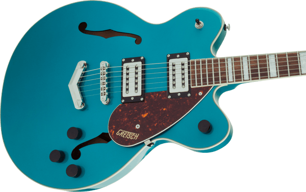 Gretsch G2622 Streamliner Center Block Double-Cut with V-Stoptail Laurel Fingerboard Broad'Tron BT-2S Pickups Ocean Turquoise