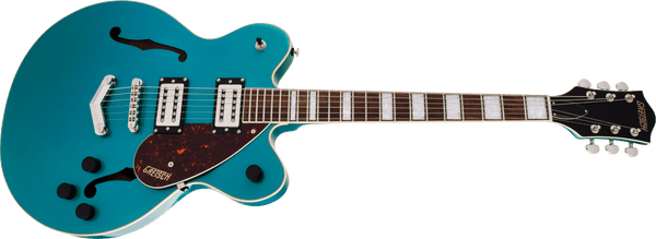 Gretsch G2622 Streamliner Center Block Double-Cut with V-Stoptail Laurel Fingerboard Broad'Tron BT-2S Pickups Ocean Turquoise