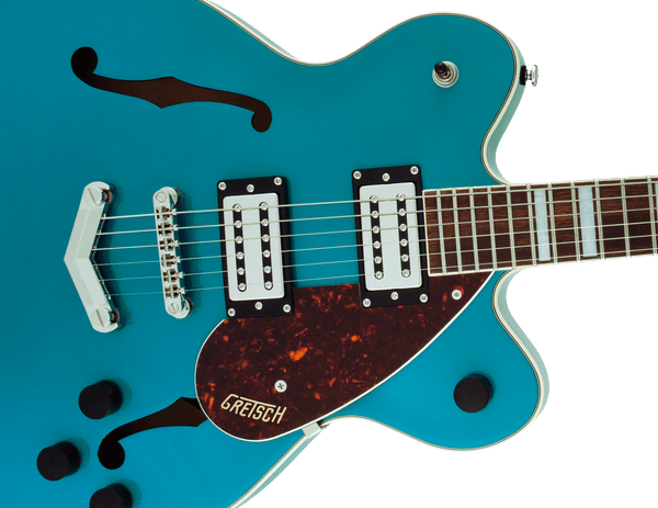 Gretsch G2622 Streamliner Center Block Double-Cut with V-Stoptail Laurel Fingerboard Broad'Tron BT-2S Pickups Ocean Turquoise