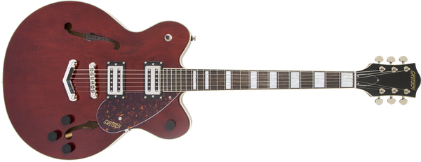 Gretsch G2622 Streamliner Center Block Double-Cut with V-Stoptail Laurel Fingerboard Broad'Tron BT-2S Pickups Walnut Stain