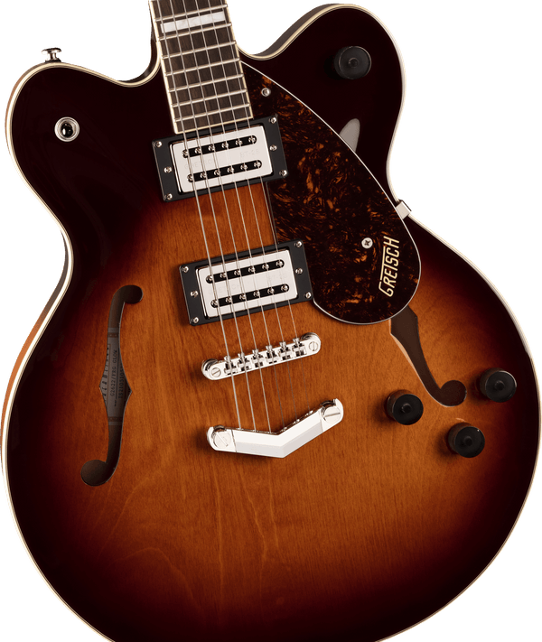 Gretsch G2622 Streamliner Center Block Double-Cut with V-Stoptail Laurel Fingerboard Broad’Tron BT-2S Pickups Forge Glow Maple