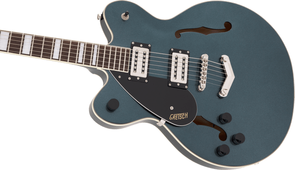 Gretsch G2622LH Streamliner Center Block Double-Cut with V-Stoptail Left-Handed Broad'Tron BT-2S Pickups Laurel Fingerboard Gunmetal