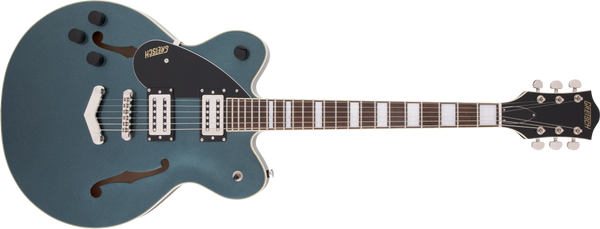 Gretsch G2622LH Streamliner Center Block Double-Cut with V-Stoptail Left-Handed Broad'Tron BT-2S Pickups Laurel Fingerboard Gunmetal