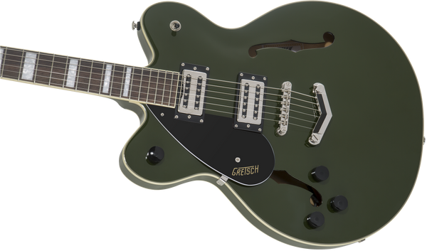 Gretsch G2622LH Streamliner Center Block Double-Cut with V-Stoptail Left-Handed Laurel Fingerboard Broad'Tron BT-2S Pickups Torino Green