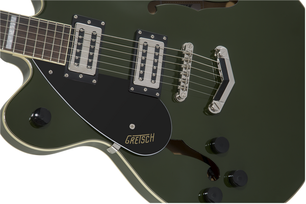 Gretsch G2622LH Streamliner Center Block Double-Cut with V-Stoptail Left-Handed Laurel Fingerboard Broad'Tron BT-2S Pickups Torino Green