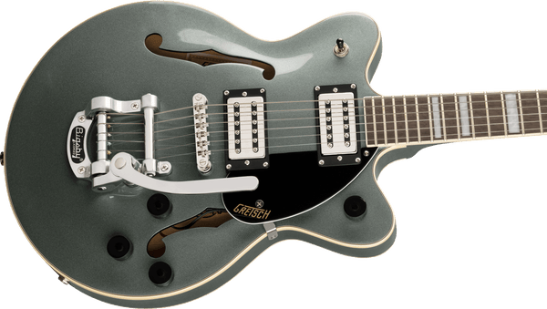 Gretsch G2655T Streamliner Center Block Jr. Double-Cut with Bigsby Laurel Fingerboard Broad'Tron BT-2S Pickups Stirling Green