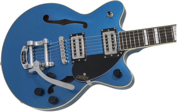 Gretsch G2655T Streamliner Center Block Jr. Double-Cut with Bigsby Laurel Fingerboard Broad'Tron BT-2S Pickups Fairlane Blue