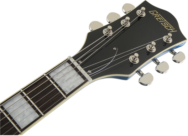 Gretsch G2655T Streamliner Center Block Jr. Double-Cut with Bigsby Laurel Fingerboard Broad'Tron BT-2S Pickups Fairlane Blue