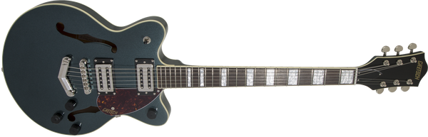 Gretsch G2655 Streamliner Center Block Jr. Double-Cut with V-Stoptail Laurel Fingerboard Gunmetal