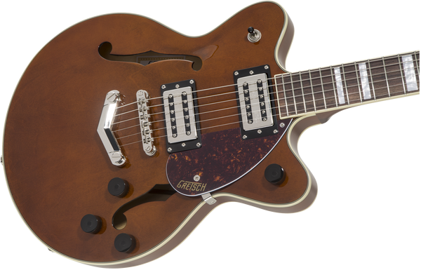 Gretsch G2655 Streamliner Center Block Jr. Double-Cut with V-Stoptail Laurel Fingerboard Single Barrel Stain