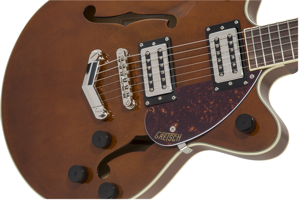 Gretsch G2655 Streamliner Center Block Jr. Double-Cut with V-Stoptail Laurel Fingerboard Single Barrel Stain