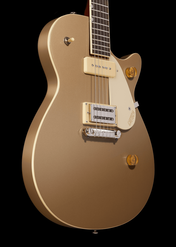 Gretsch G2215-P90 Streamliner Junior Jet Club P90 Laurel Fingerboard Sahara Metallic