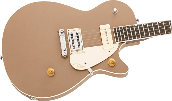Gretsch G2215-P90 Streamliner Junior Jet Club P90 Laurel Fingerboard Sahara Metallic