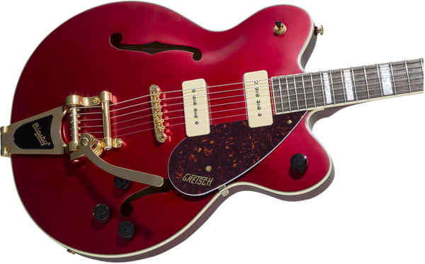 Gretsch G2622TG-P90 Limited Edition Streamliner Center Block P90 with Bigsby and Gold Hardware Laurel Fingerboard Candy Apple Red