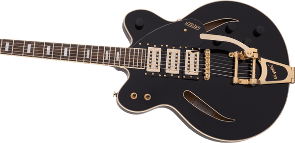 Gretsch G2627TG Streamliner Center Block with Bigsby and Gold Hardware Laurel Fingerboard Black