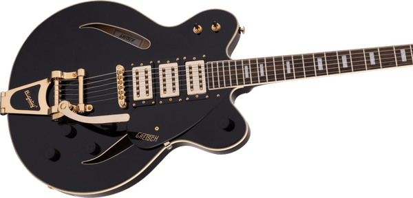 Gretsch G2627TG Streamliner Center Block with Bigsby and Gold Hardware Laurel Fingerboard Black