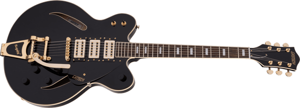 Gretsch G2627TG Streamliner Center Block with Bigsby and Gold Hardware Laurel Fingerboard Black