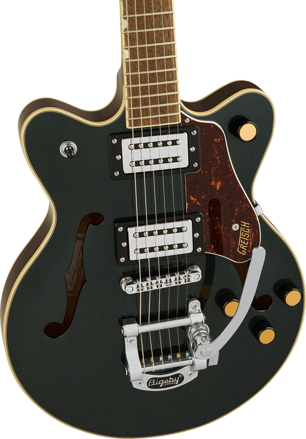 Gretsch G2655T Streamliner Center Block Jr. Double-Cut with Bigsby Laurel Fingerboard Cadillac Green