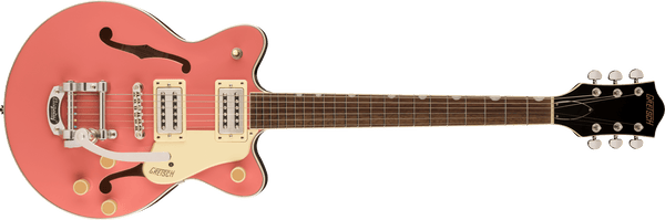 Gretsch G2655T Streamliner Center Block Jr. Double-Cut with Bigsby Laurel Fingerboard Coral