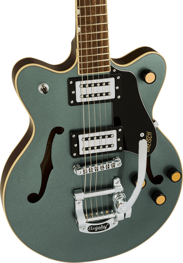 Gretsch G2655T Streamliner Center Block Jr. Double-Cut with Bigsby Laurel Fingerboard Gunmetal