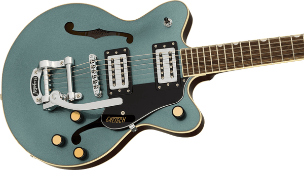 Gretsch G2655T Streamliner Center Block Jr. Double-Cut with Bigsby Laurel Fingerboard Gunmetal