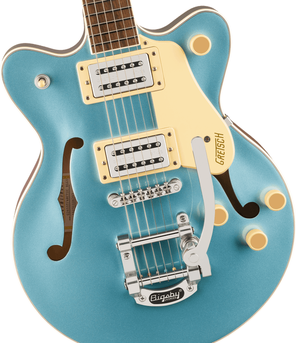 Gretsch G2655T Streamliner Center Block Jr. Double-Cut with Bigsby Laurel Fingerboard Arctic Blue