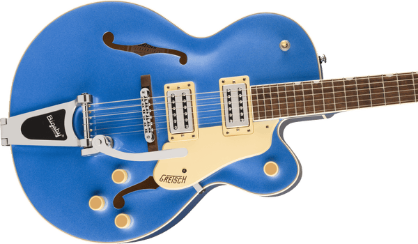 Gretsch G2420T Streamliner Hollow Body with Bigsby Laurel Fingerboard Broad'Tron BT-3S Pickups Fairlane Blue