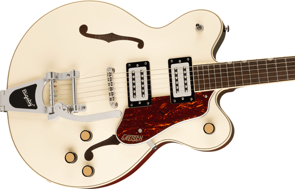 Gretsch G2622T Streamliner Center Block Double-Cut with Bigsby Laurel Fingerboard Broad’Tron BT-3S Pickups Vintage White