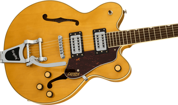 Gretsch G2622T Streamliner Center Block Double-Cut with Bigsby Laurel Fingerboard Broad’Tron BT-3S Pickups Village Amber