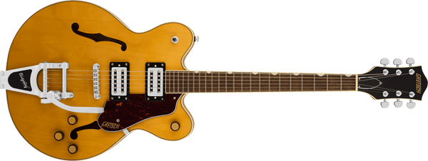 Gretsch G2622T Streamliner Center Block Double-Cut with Bigsby Laurel Fingerboard Broad’Tron BT-3S Pickups Village Amber