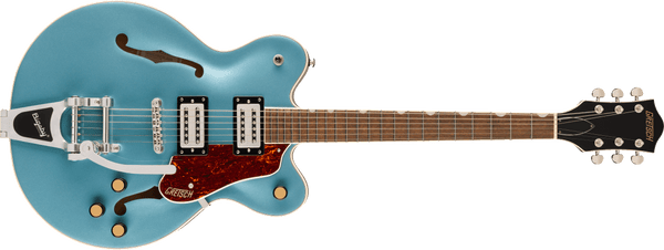Gretsch G2622T Streamliner Center Block Double-Cut with Bigsby Laurel Fingerboard Broad’Tron BT-3S Pickups Arctic Blue