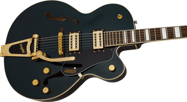 Gretsch G2420TG Streamliner Hollow Body with Bigsby LTD Laurel Fingerboard Broad'Tron BT-3S Pickups Cadillac Green