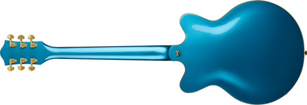 Gretsch G2655TG Streamliner Center Block Jr. Double-Cut with Bigsby LTD Laurel Fingerboard Riviera Blue