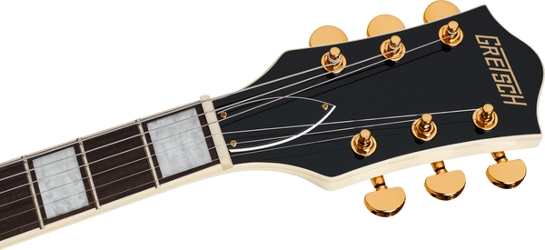 Gretsch G2655TG Streamliner Center Block Jr. Double-Cut with Bigsby LTD Laurel Fingerboard Vintage White