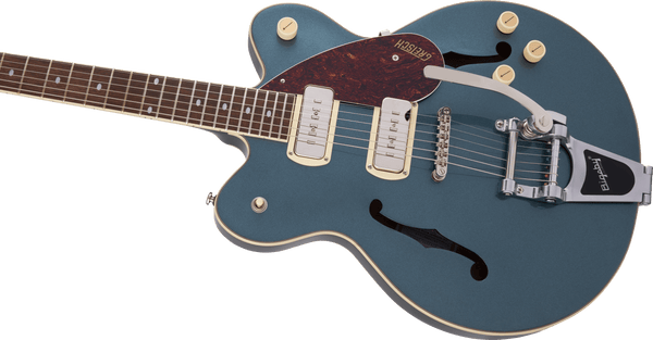 Gretsch G2622T-P90 Streamliner Center Block Double-Cut P90 with Bigsby Laurel Fingerboard Gunmetal