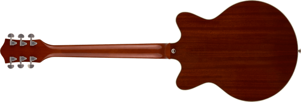 Gretsch G2655T-P90 Streamliner Center Block Jr. Double-Cut P90 with Bigsby Laurel Fingerboard Two-Tone Midnight Sapphire and Vintage Mahogany Stain