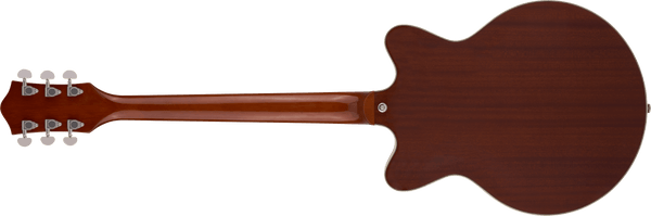 Gretsch G2655T-P90 Streamliner Center Block Jr. Double-Cut P90 with Bigsby Laurel Fingerboard Two-Tone Sahara Metallic and Vintage Mahogany Stain