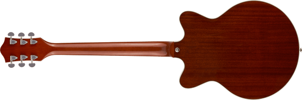 Gretsch G2655T-P90 Streamliner Center Block Jr. Double-Cut P90 with Bigsby Laurel Fingerboard Two-Tone Mint Metallic and Vintage Mahogany Stain