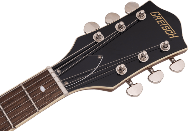Gretsch G2655T-P90 Streamliner Center Block Jr. Double-Cut P90 with Bigsby Laurel Fingerboard Two-Tone Mint Metallic and Vintage Mahogany Stain