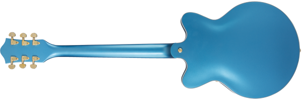 Gretsch G2655TG-P90 LTD Streamliner Center Block Jr. Double Cutaway Rosewood Fingerboard Riviera Blue Satin