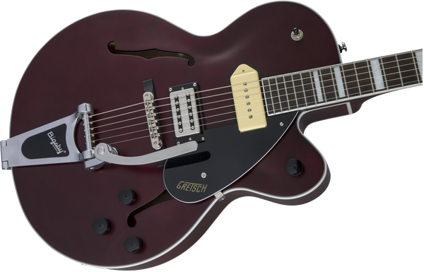 Gretsch G2420T-P90 Limited Edition Streamliner Hollow Body P90 with Bigsby Rosewood Fingerboard Midnight Wine Satin